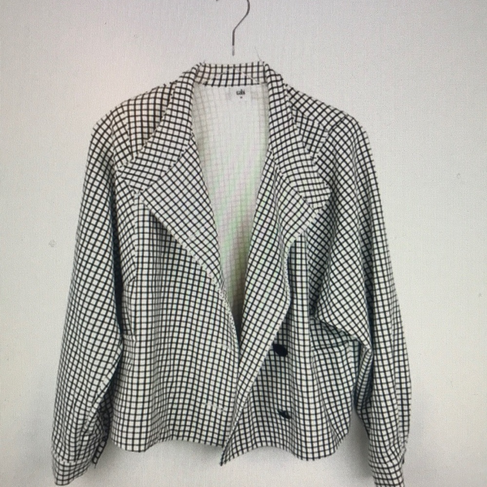 Cabi Windowpane Jacket - image 2